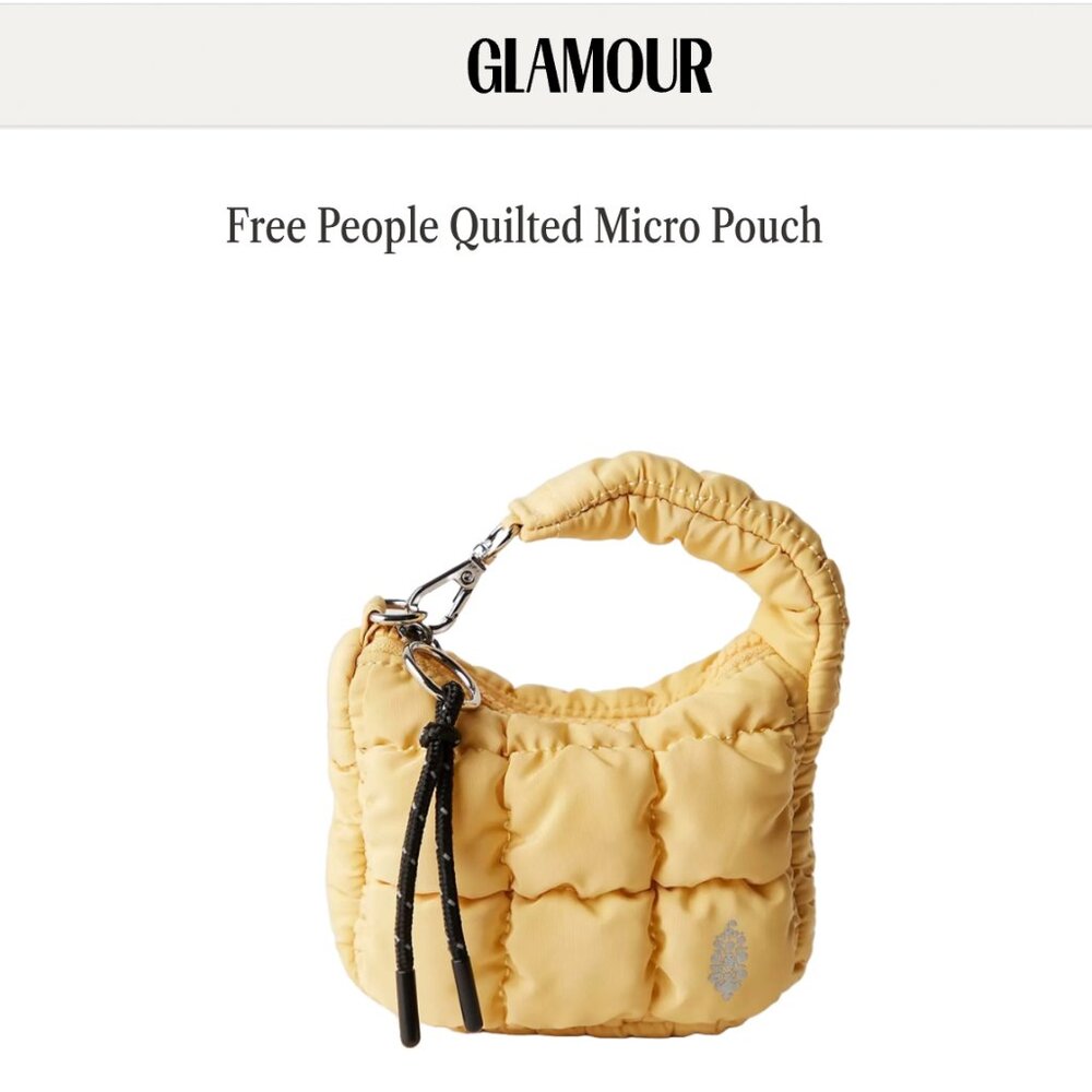 Free People Quilted Micro Pouch - Picture 6 of 10